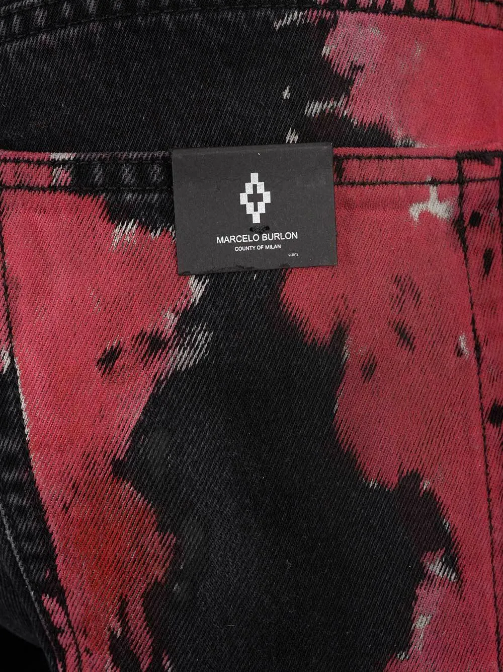 Marcelo Burlon County Of Milan Colour Block Jeans