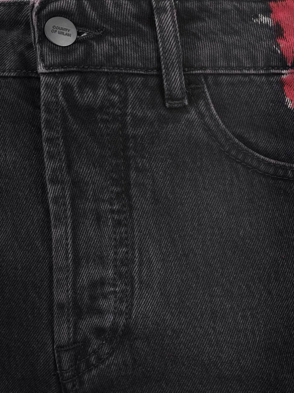 Marcelo Burlon County Of Milan Colour Block Jeans