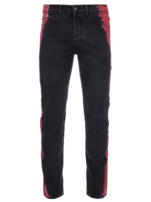 Marcelo Burlon County Of Milan Colour Block Jeans