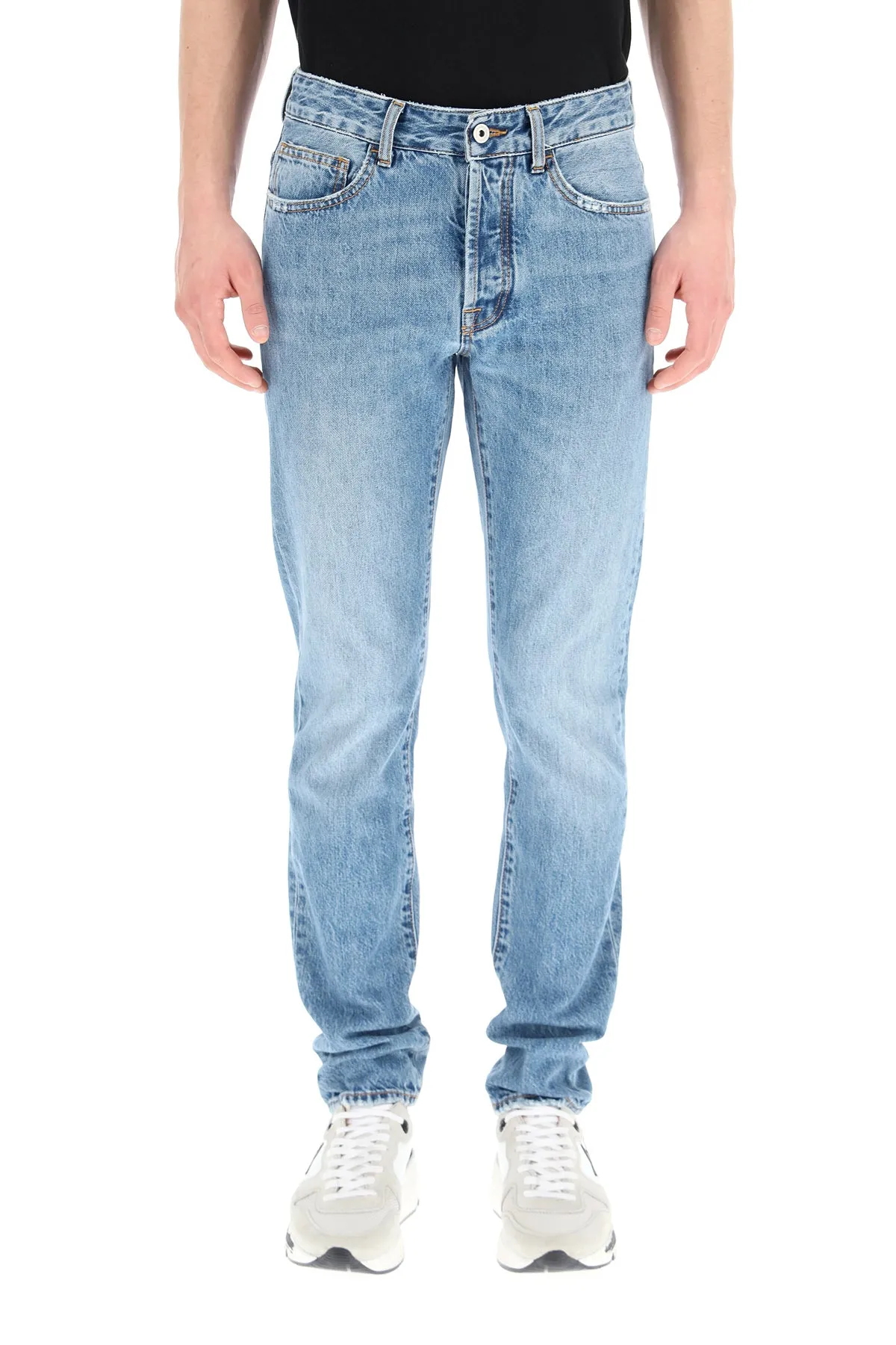 Marcelo Burlon County Of Milan Cross Printed Jeans