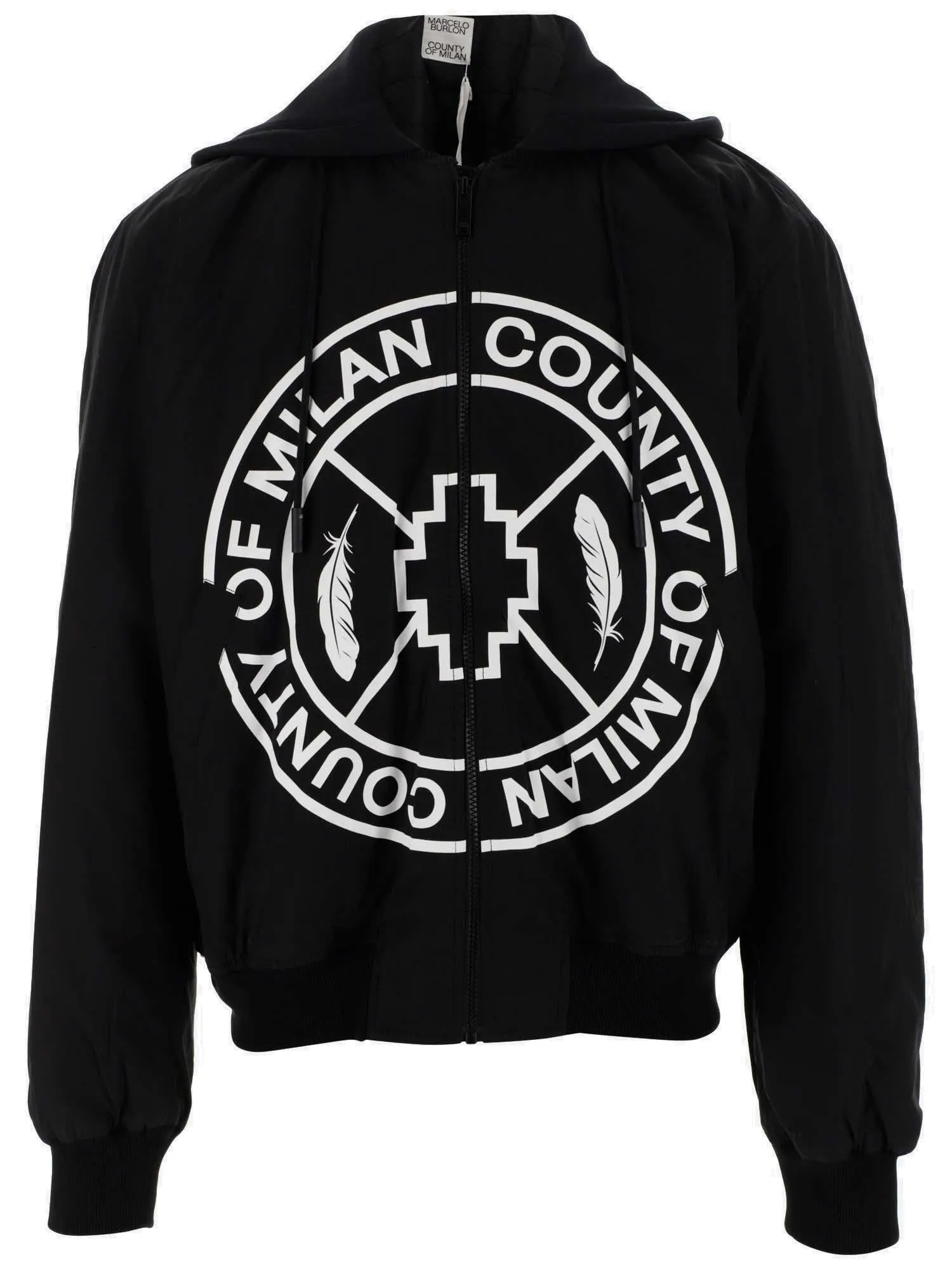 Marcelo Burlon County Of Milan Graphic Print Bomber Jacket