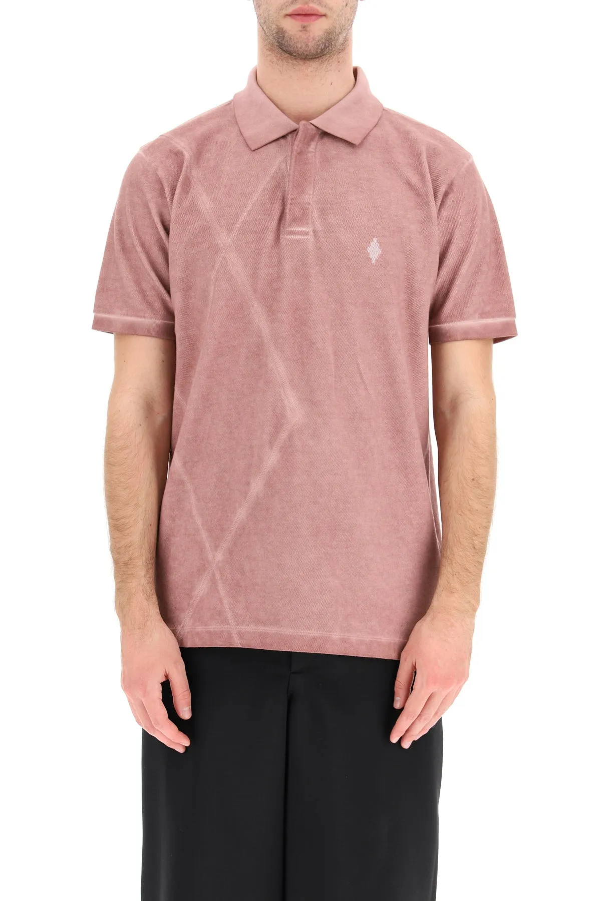 Marcelo Burlon County Of Milan Tie-Dye Polo Shirt