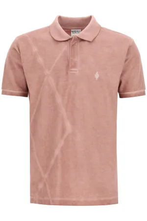 Marcelo Burlon County Of Milan Tie-Dye Polo Shirt