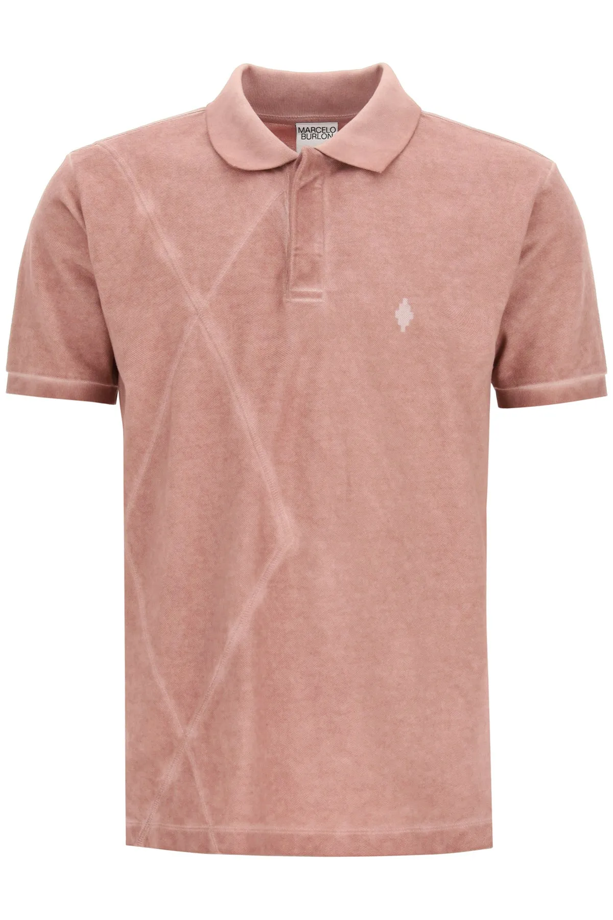 Marcelo Burlon County Of Milan Tie-Dye Polo Shirt