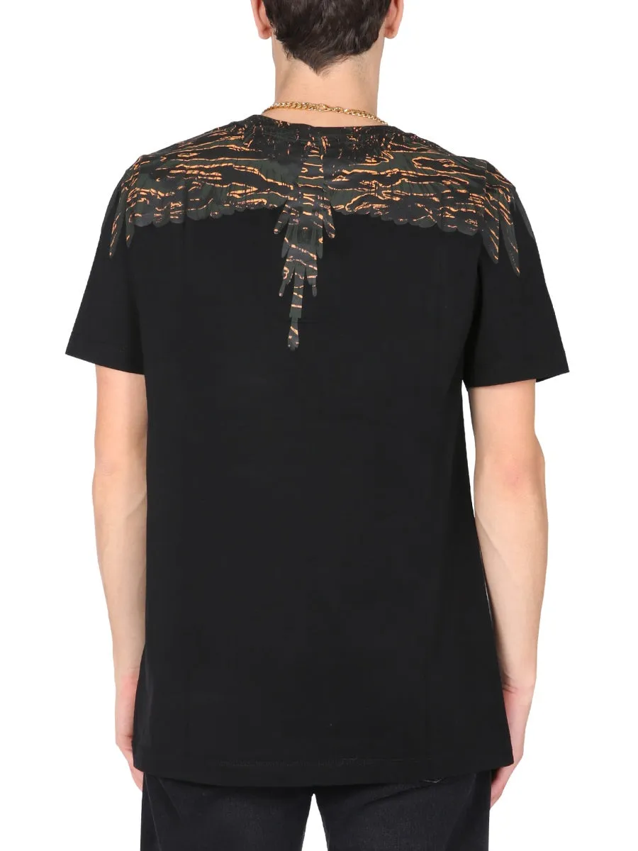 Marcelo Burlon County Of Milan Wings Print T-Shirt