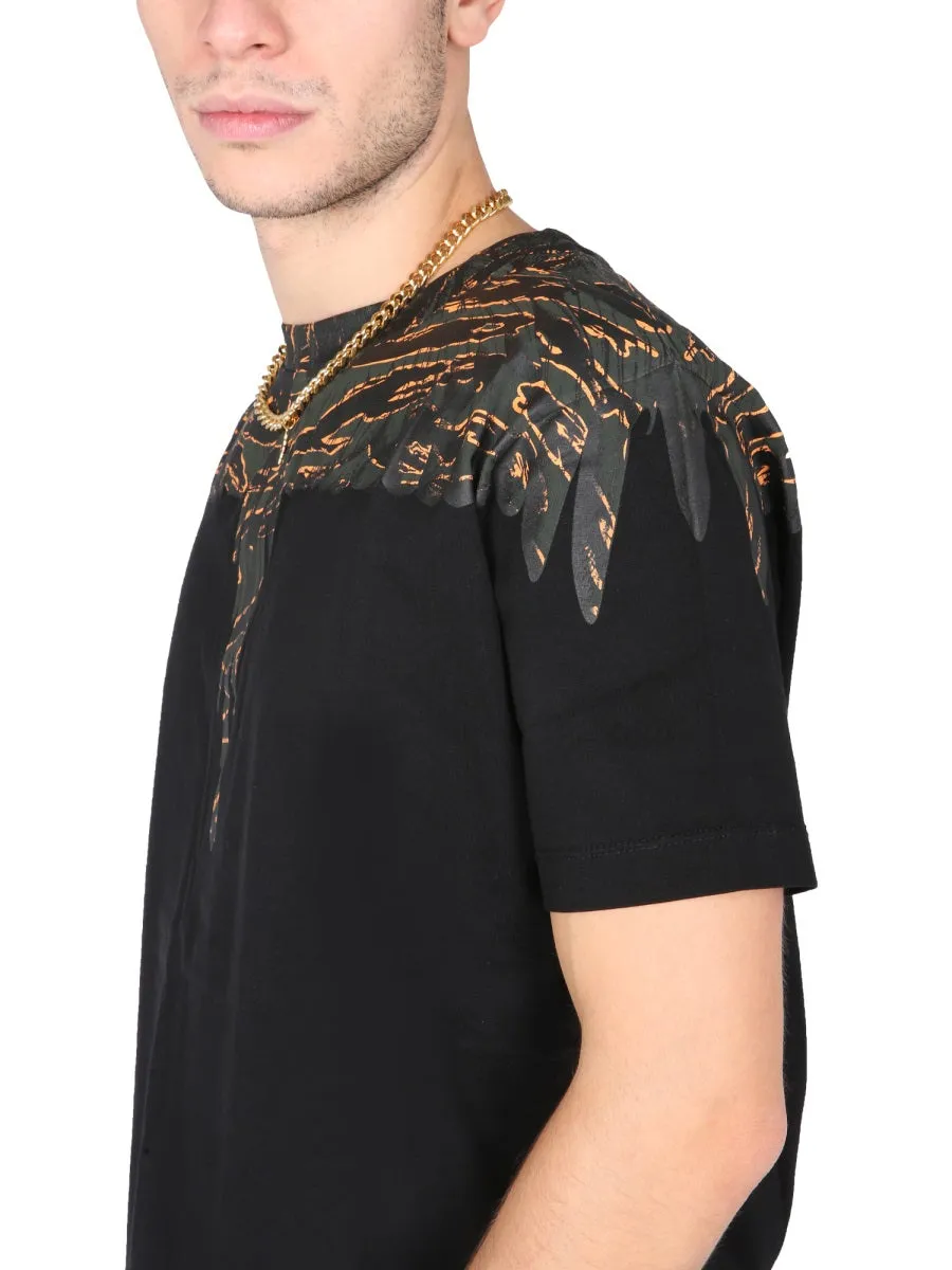 Marcelo Burlon County Of Milan Wings Print T-Shirt