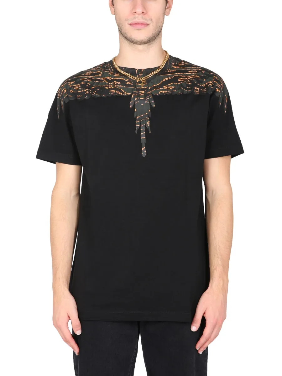Marcelo Burlon County Of Milan Wings Print T-Shirt