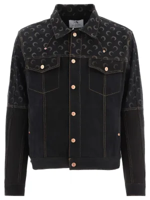 Marine Serre Moon Pattern Denim Jacket