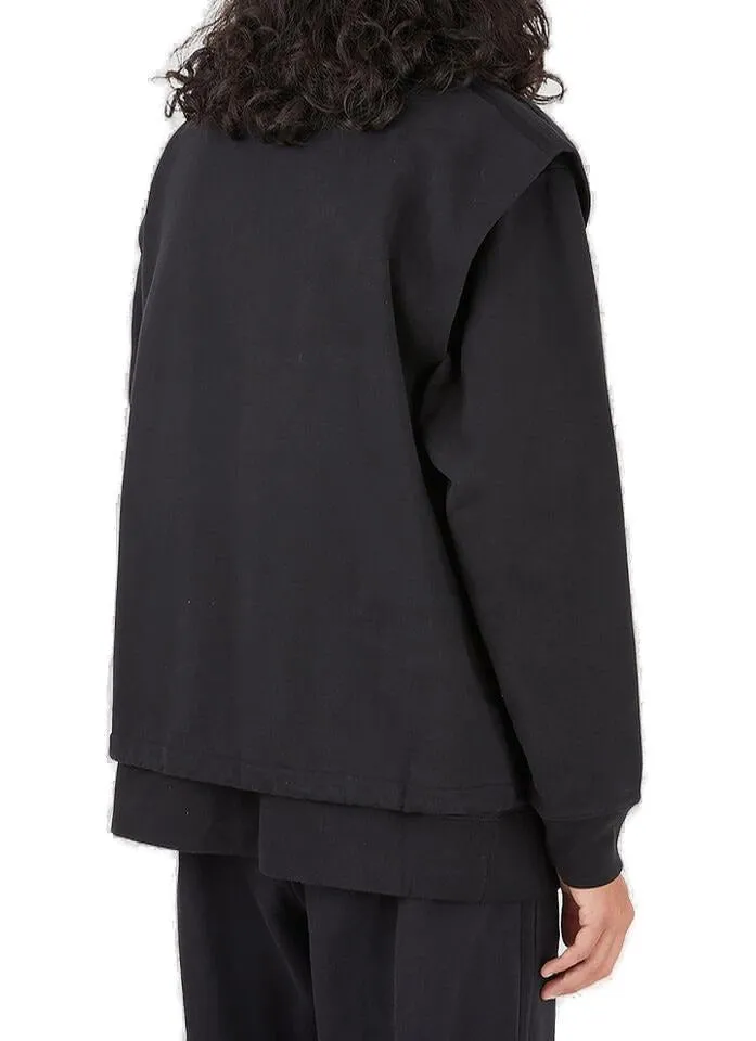 Martine Rose Logo Embroidered Layered Jacket