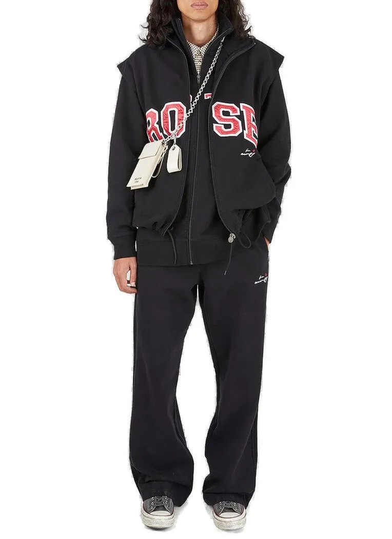 Martine Rose Logo Embroidered Layered Jacket