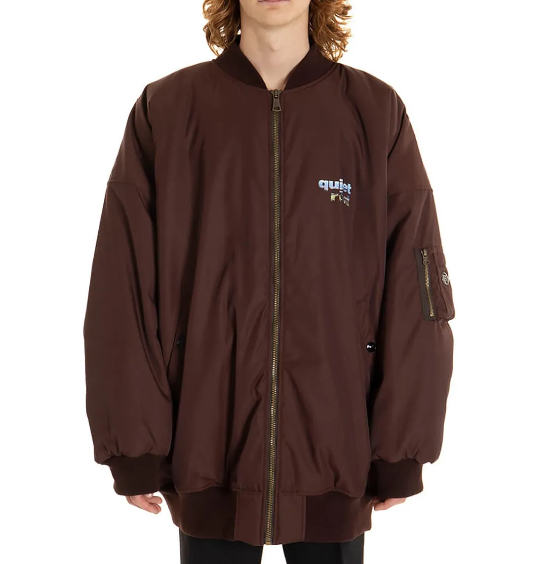 Martine Rose Logo Printed Bomber Jacket