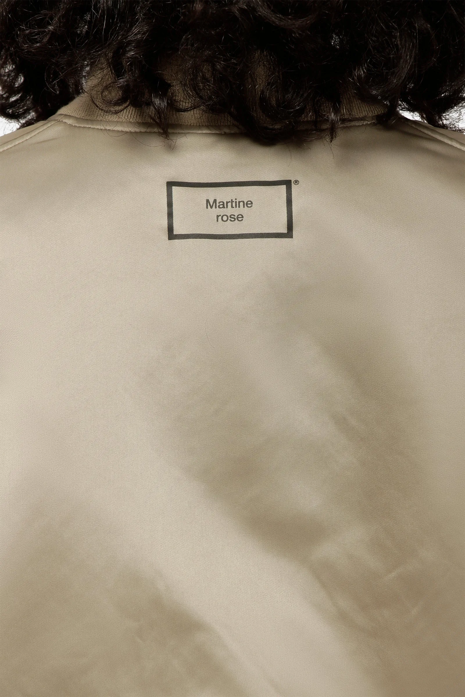 Martine Rose Zipped Padded Bomber Jacket