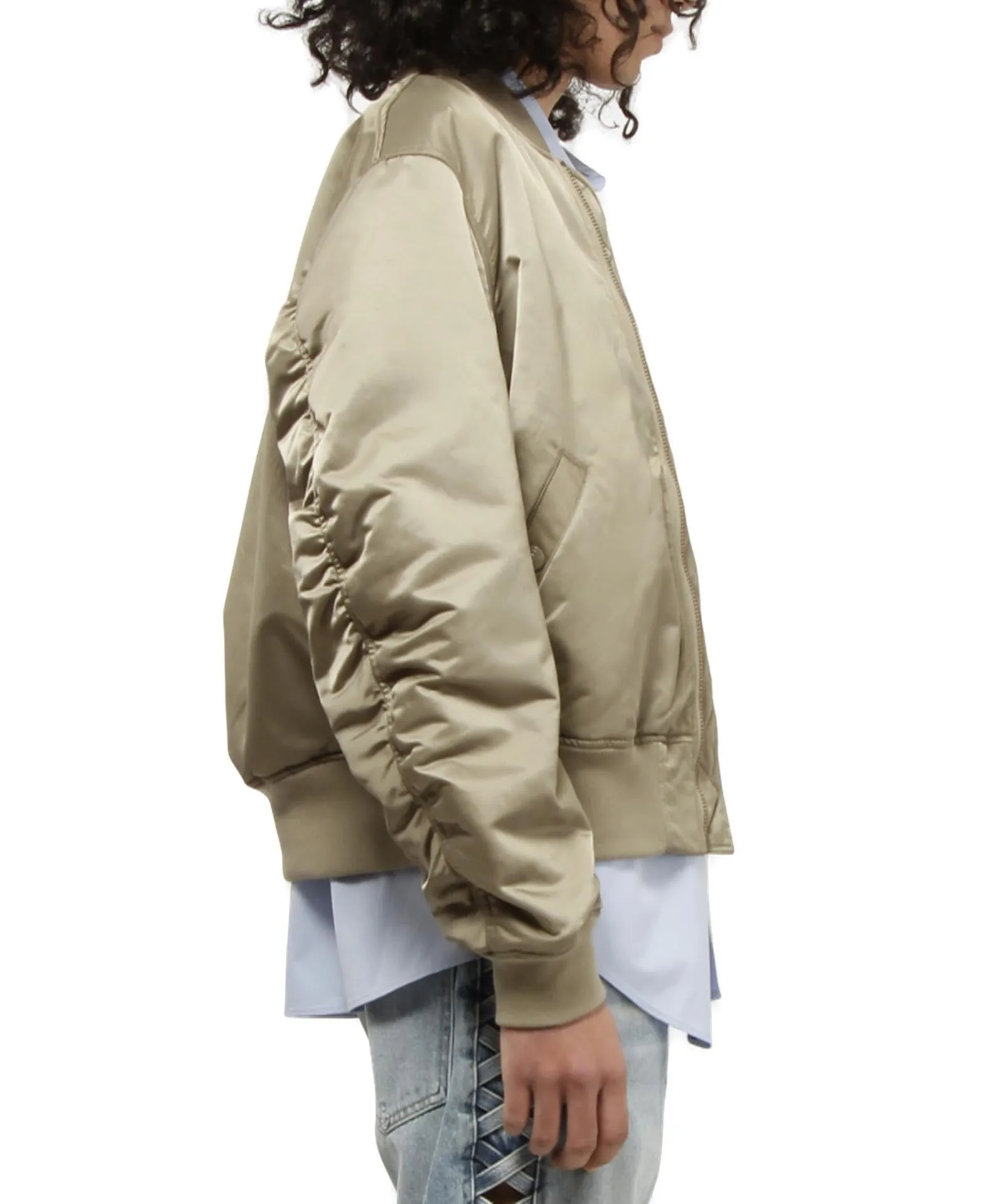 Martine Rose Zipped Padded Bomber Jacket
