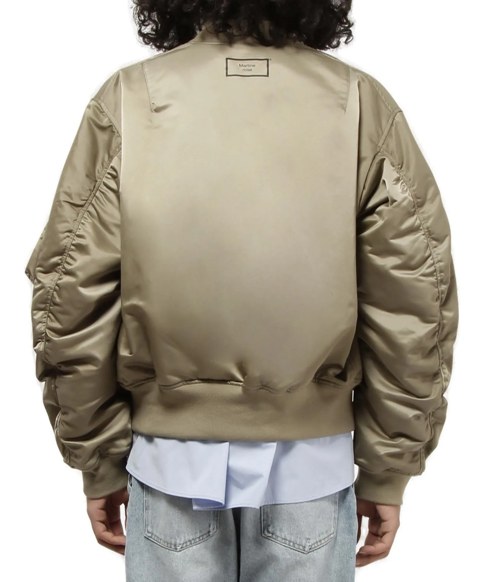 Martine Rose Zipped Padded Bomber Jacket