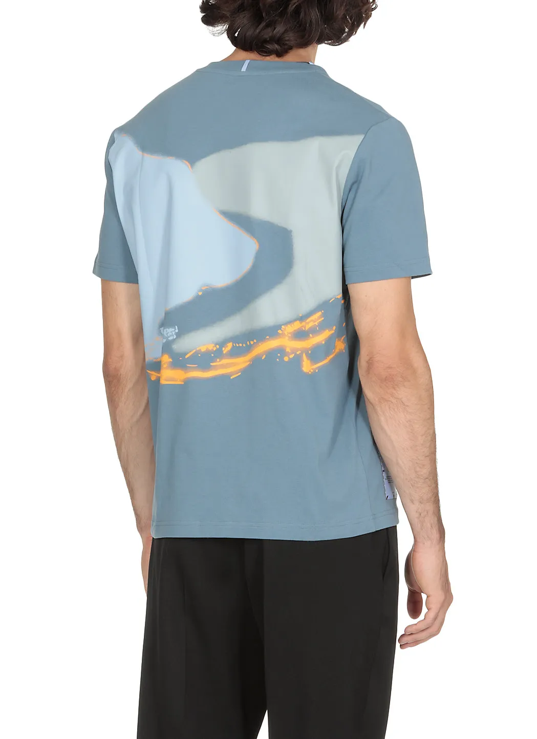 McQ Alexander McQueen Graphic Printed Crewneck T-Shirt