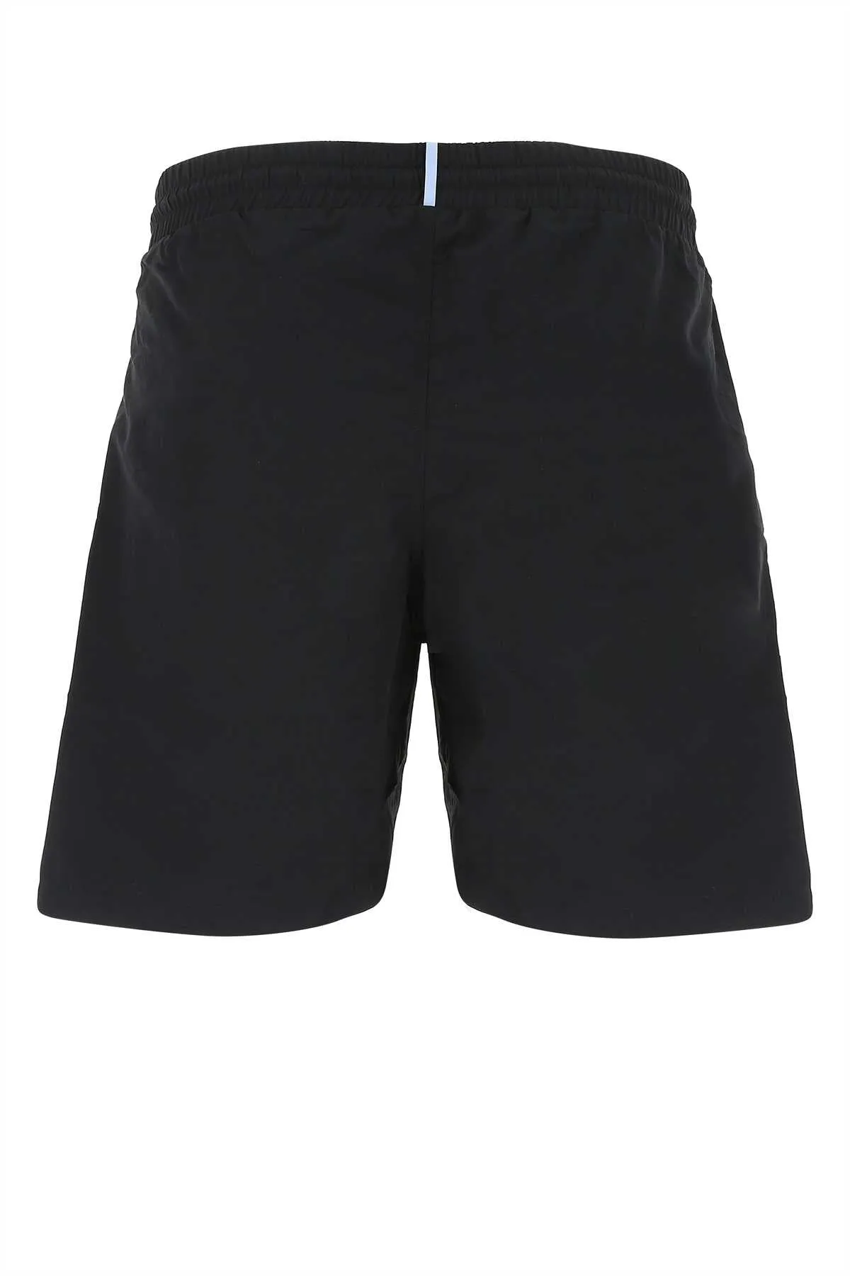 McQ Alexander McQueen Logo Patch Drawstring Swim Shorts