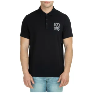Michael Kors Logo-Embroidered Short-Sleeved Polo Shirt