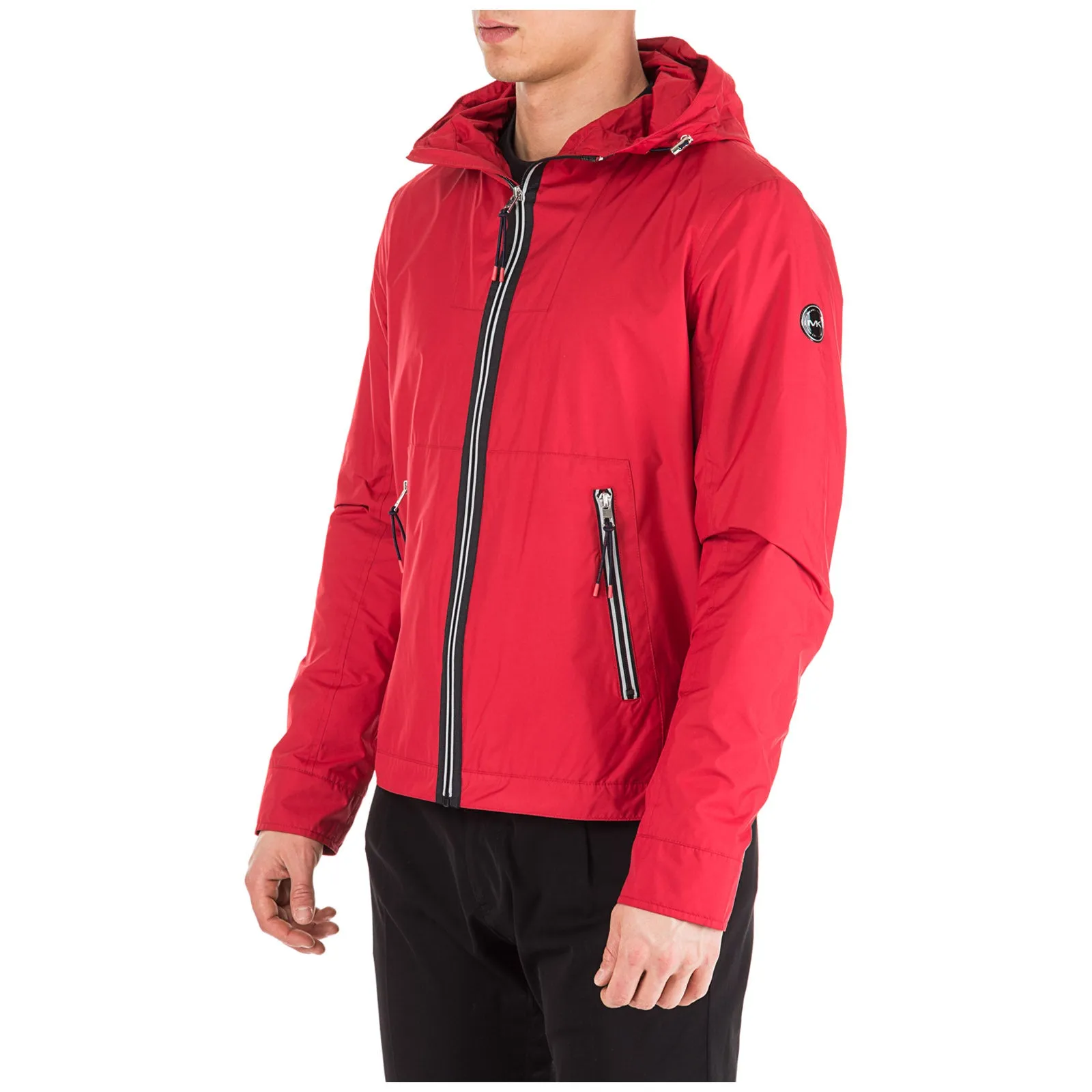 Michael Kors Tech Hooded Zip Jacket