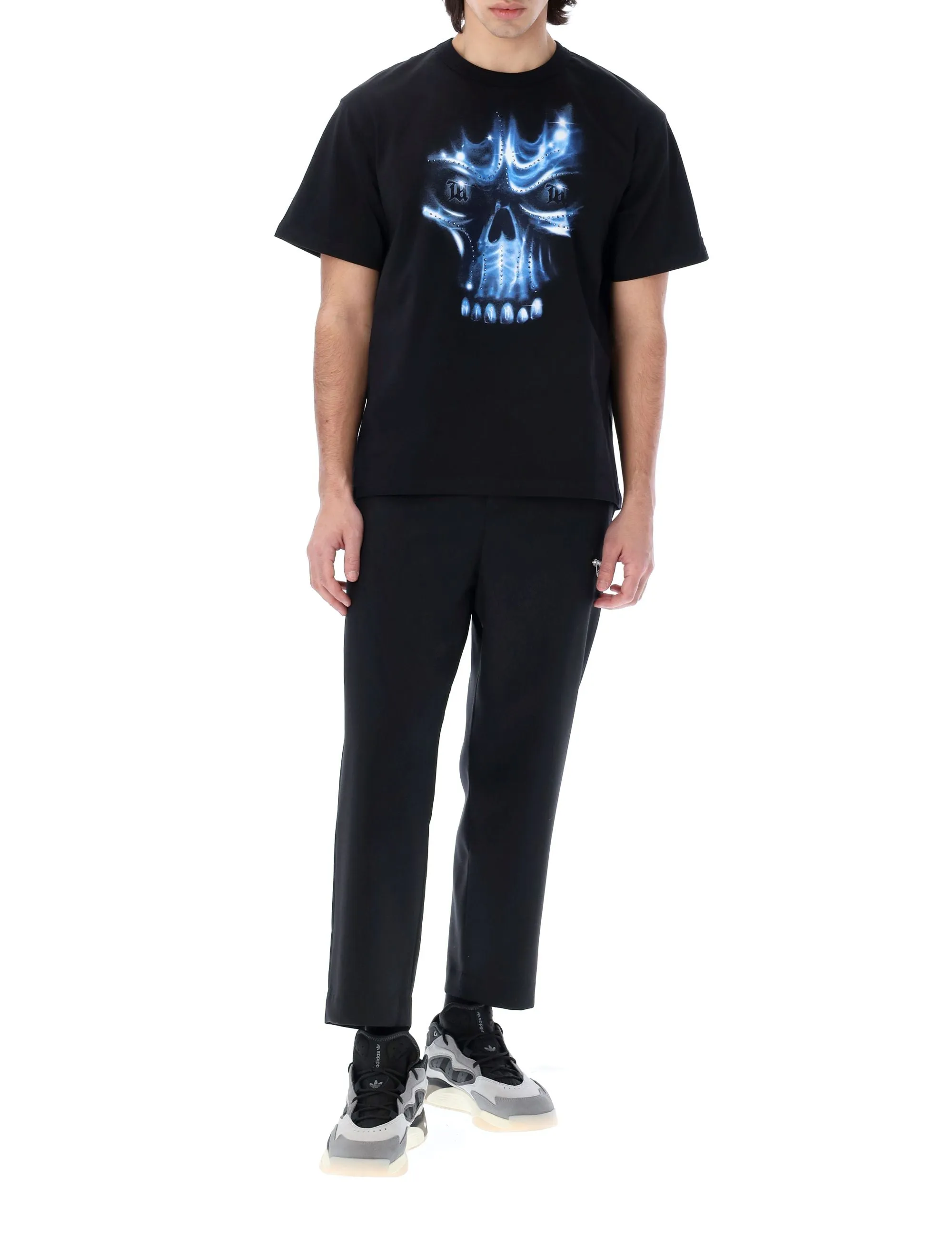 Misbhv Skull-Printed Crewneck T-Shirt