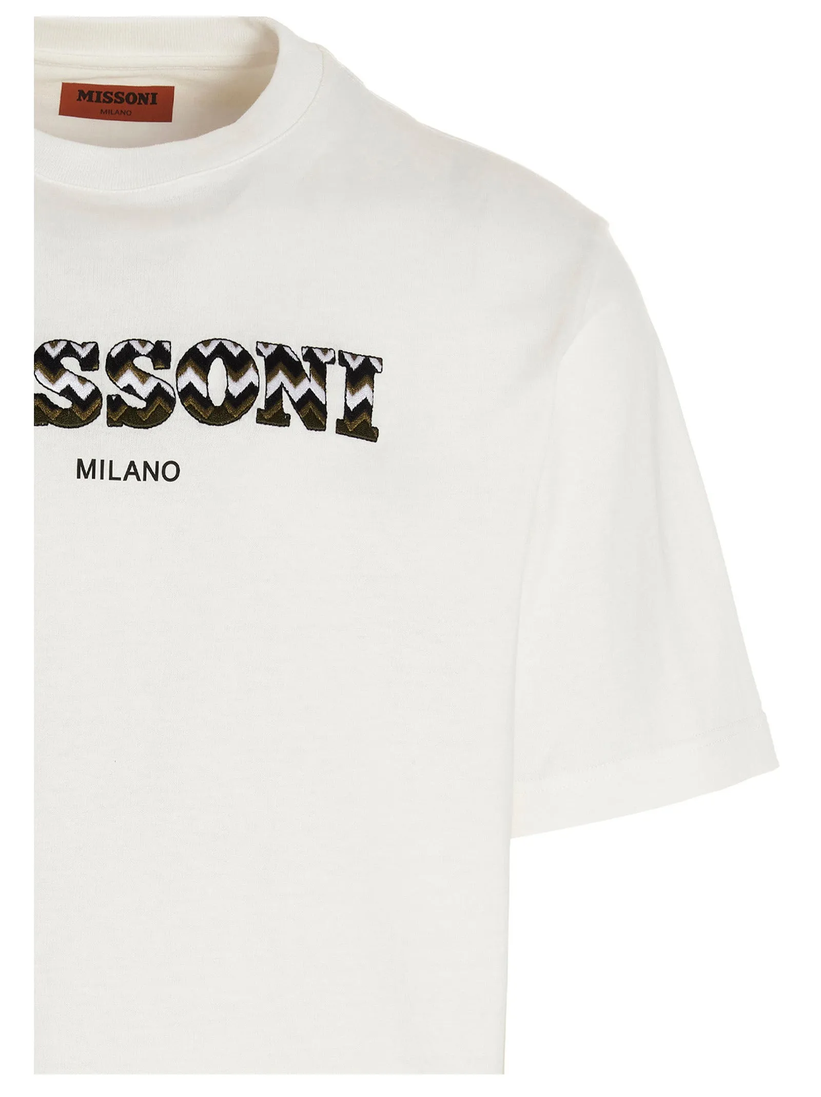 Missoni Capsule-Logo Crewneck T-Shirt