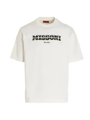 Missoni Capsule-Logo Crewneck T-Shirt
