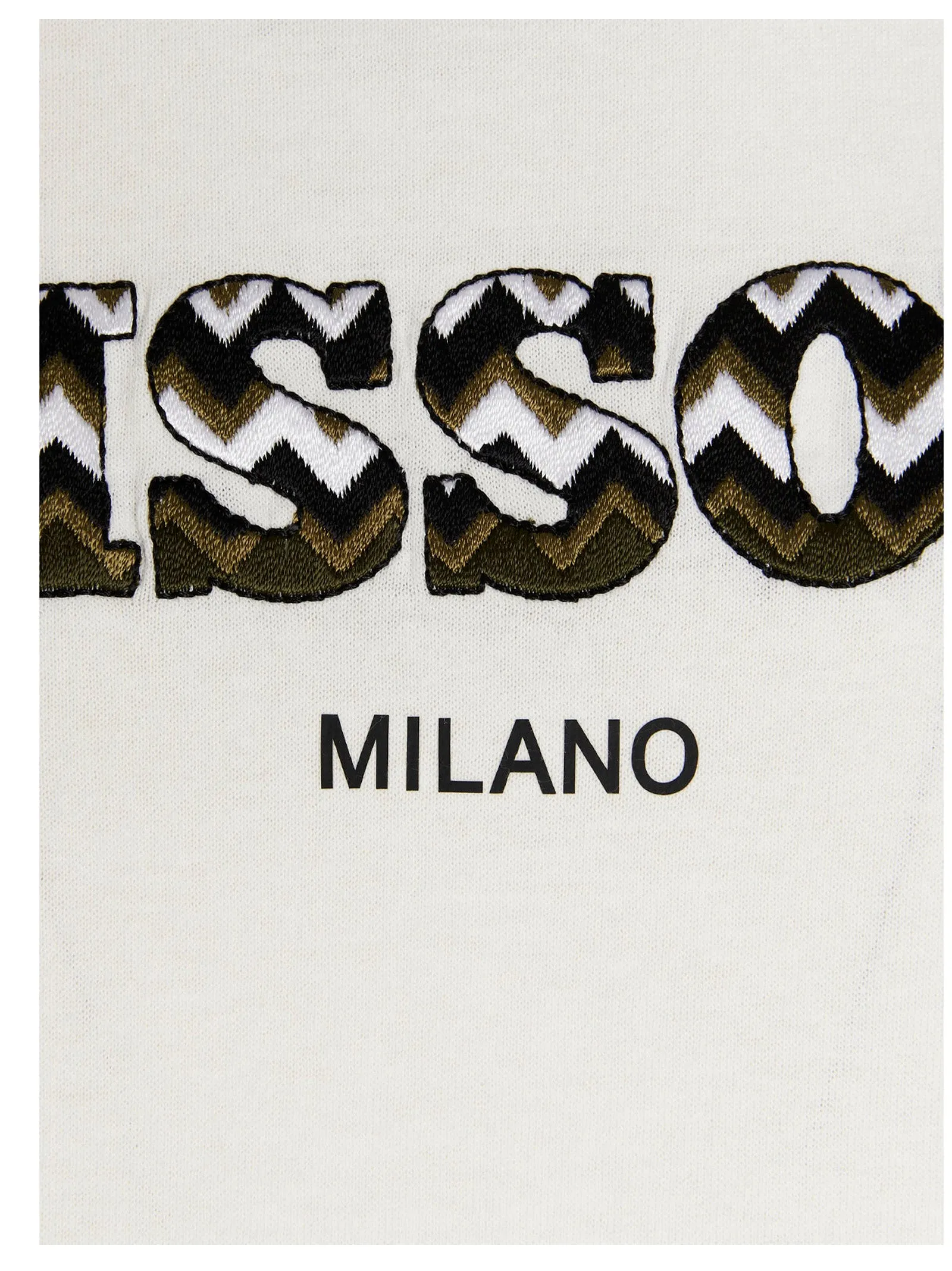 Missoni Capsule-Logo Crewneck T-Shirt