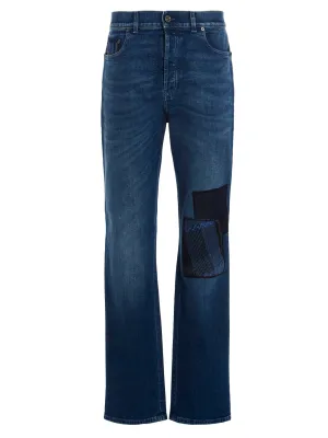 Missoni Contrasting Patch Jeans