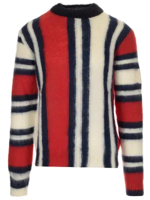 Moncler 1952 Striped Knit Sweater
