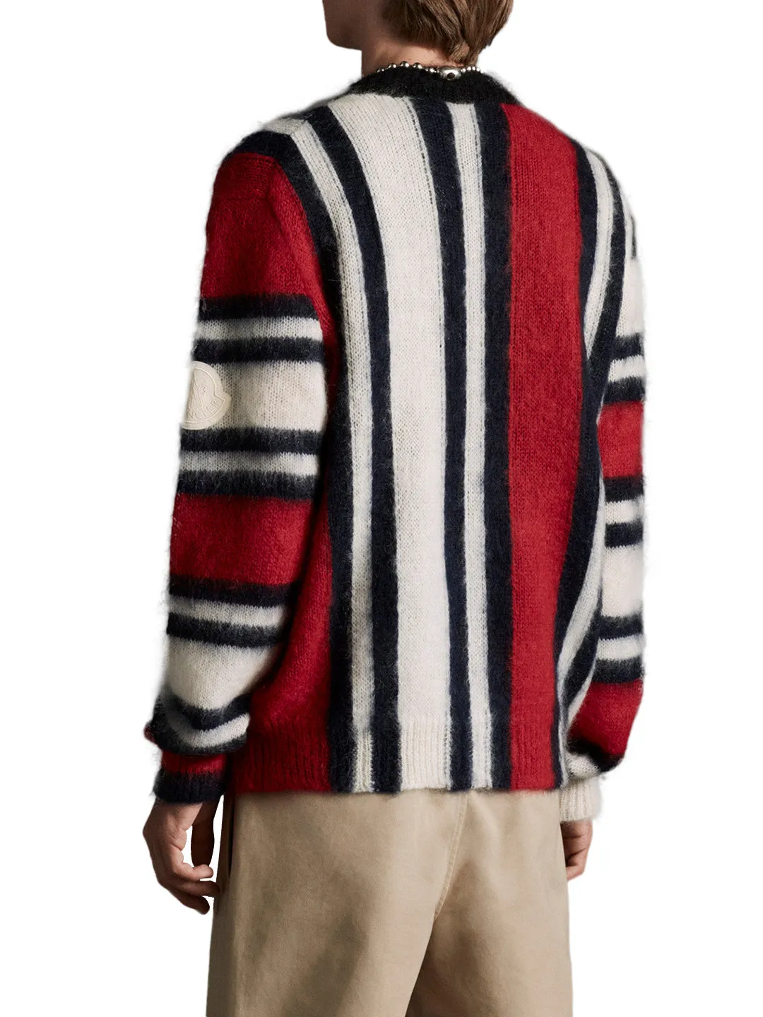 Moncler 1952 Striped Knit Sweater