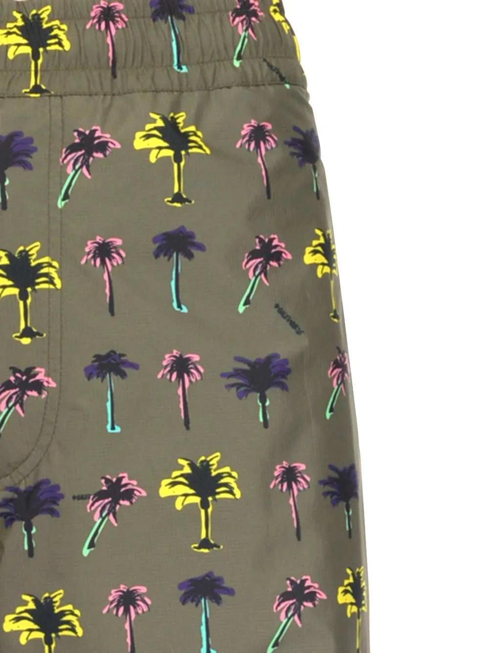 Moncler Grenoble Palm Trees Printed Pants