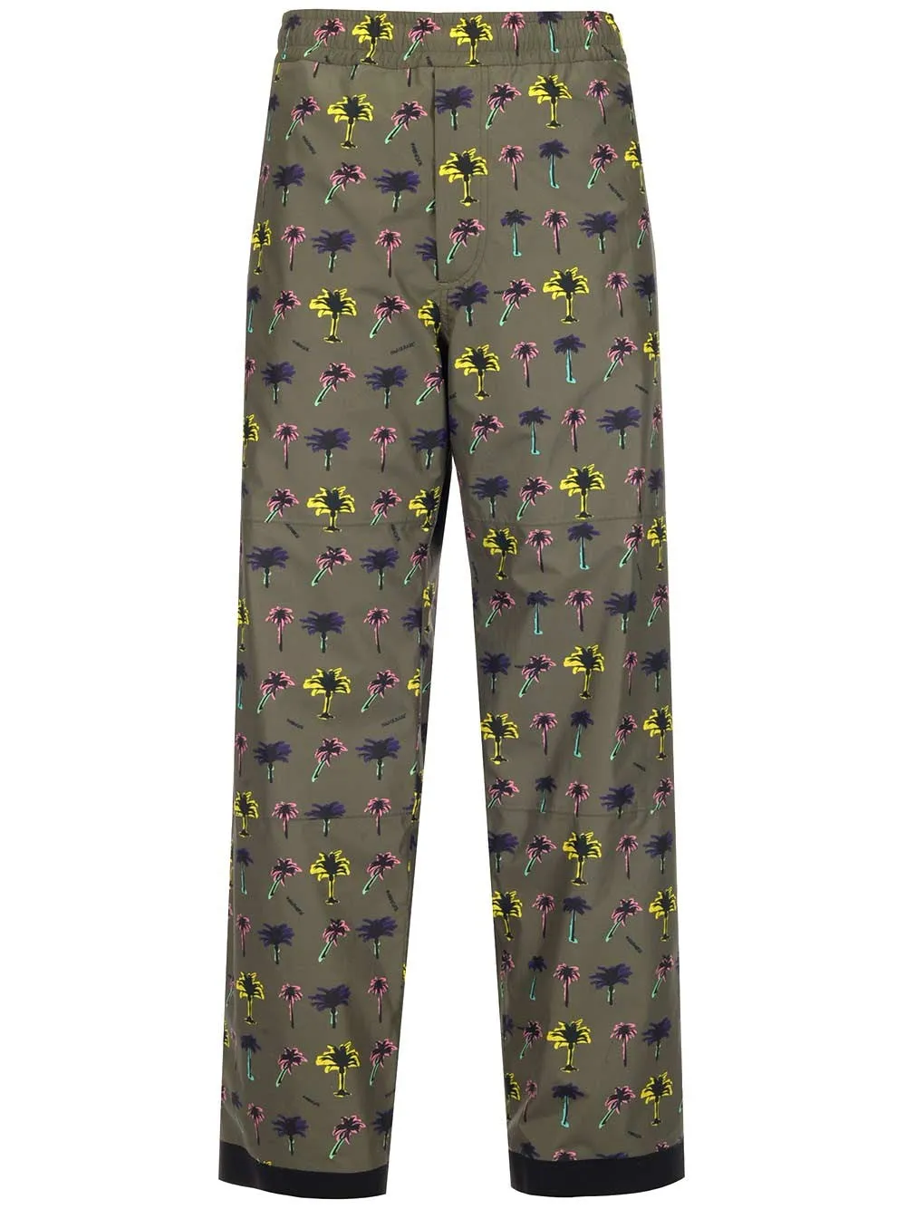 Moncler Grenoble Palm Trees Printed Pants