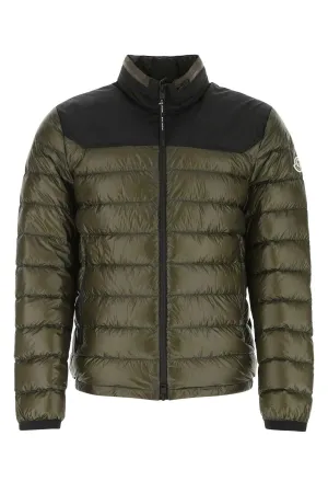 Moncler Panelled High Neck Puffer Jacket