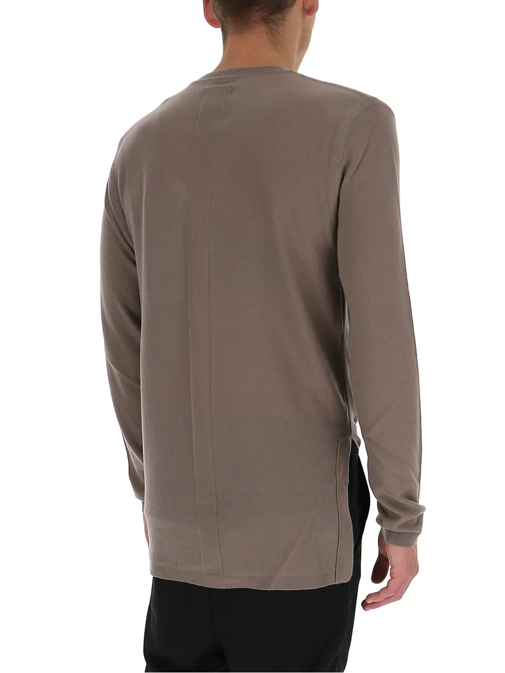 Moncler   Rick Owens  Drapefront Sweater