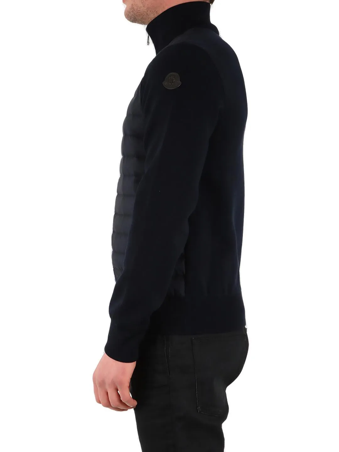 Moncler Zip-Up Long-Sleeved Jacket