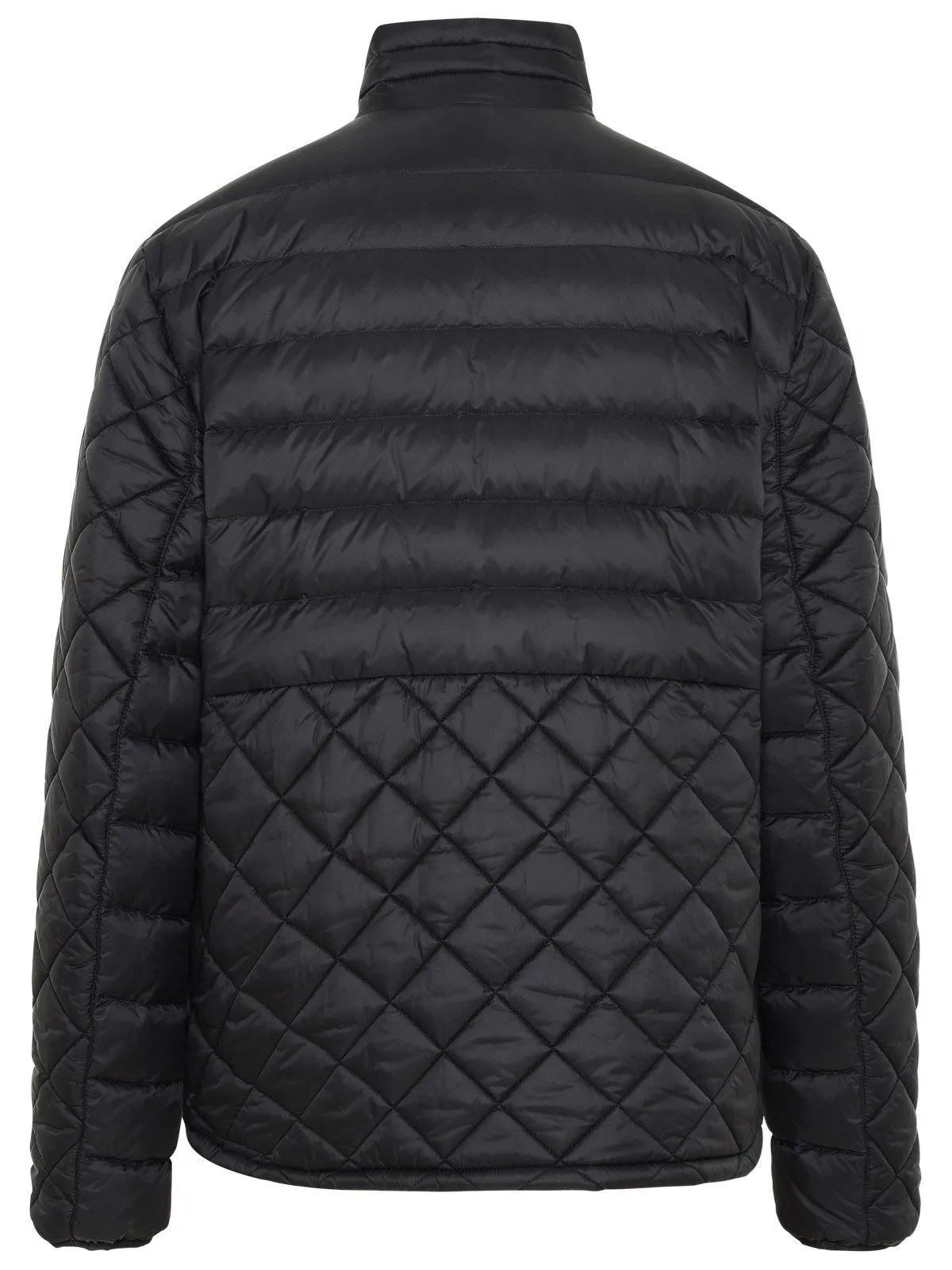 Moose Knuckles Quilted Mockneck Zipped Jacket