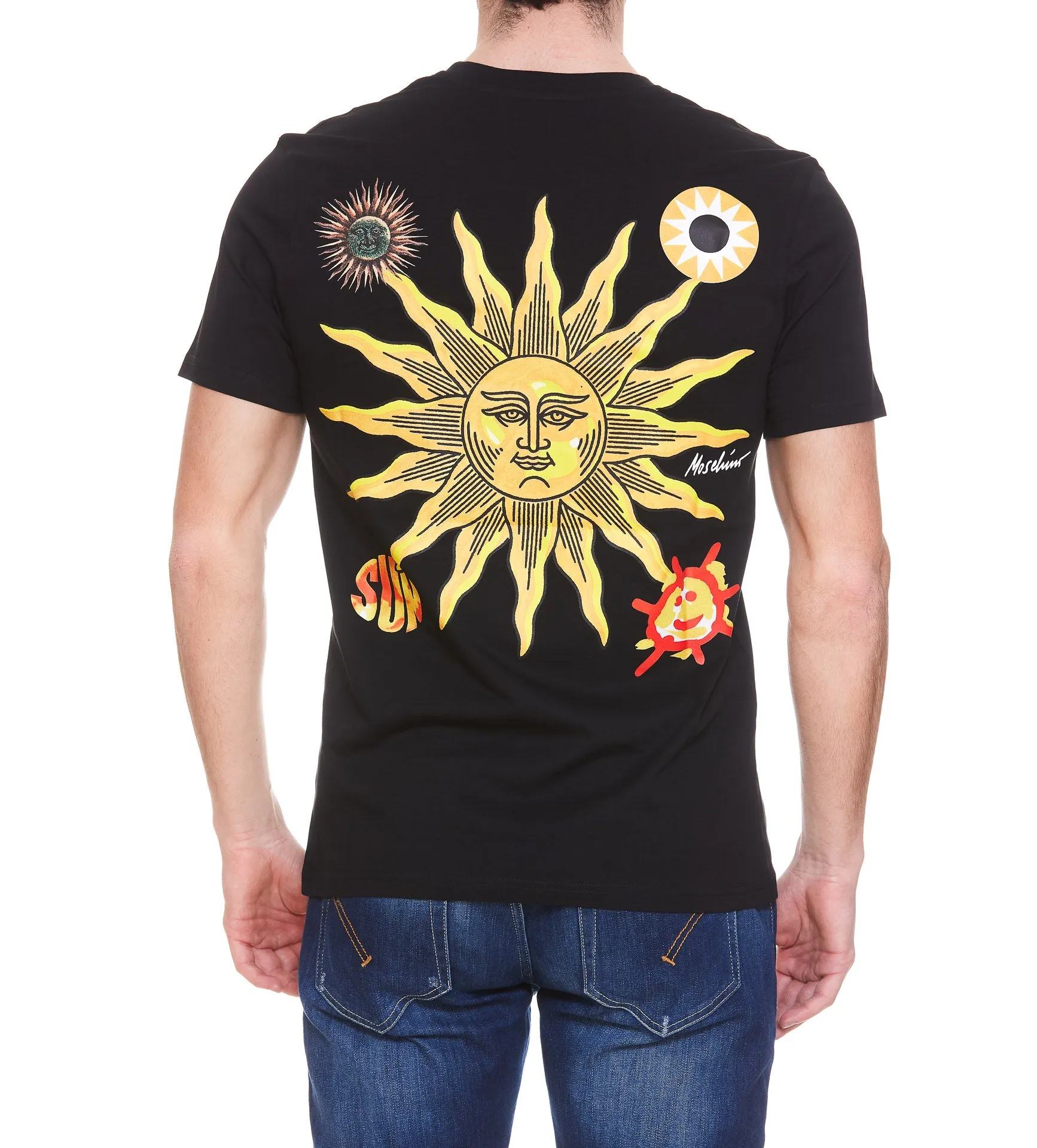 Moschino Graphic Printed Crewneck T-Shirt