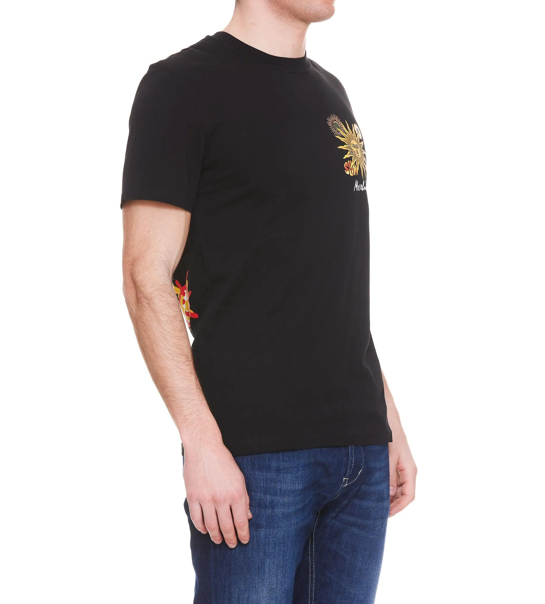 Moschino Graphic Printed Crewneck T-Shirt