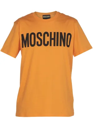 Moschino Logo Print Crewneck T-Shirt