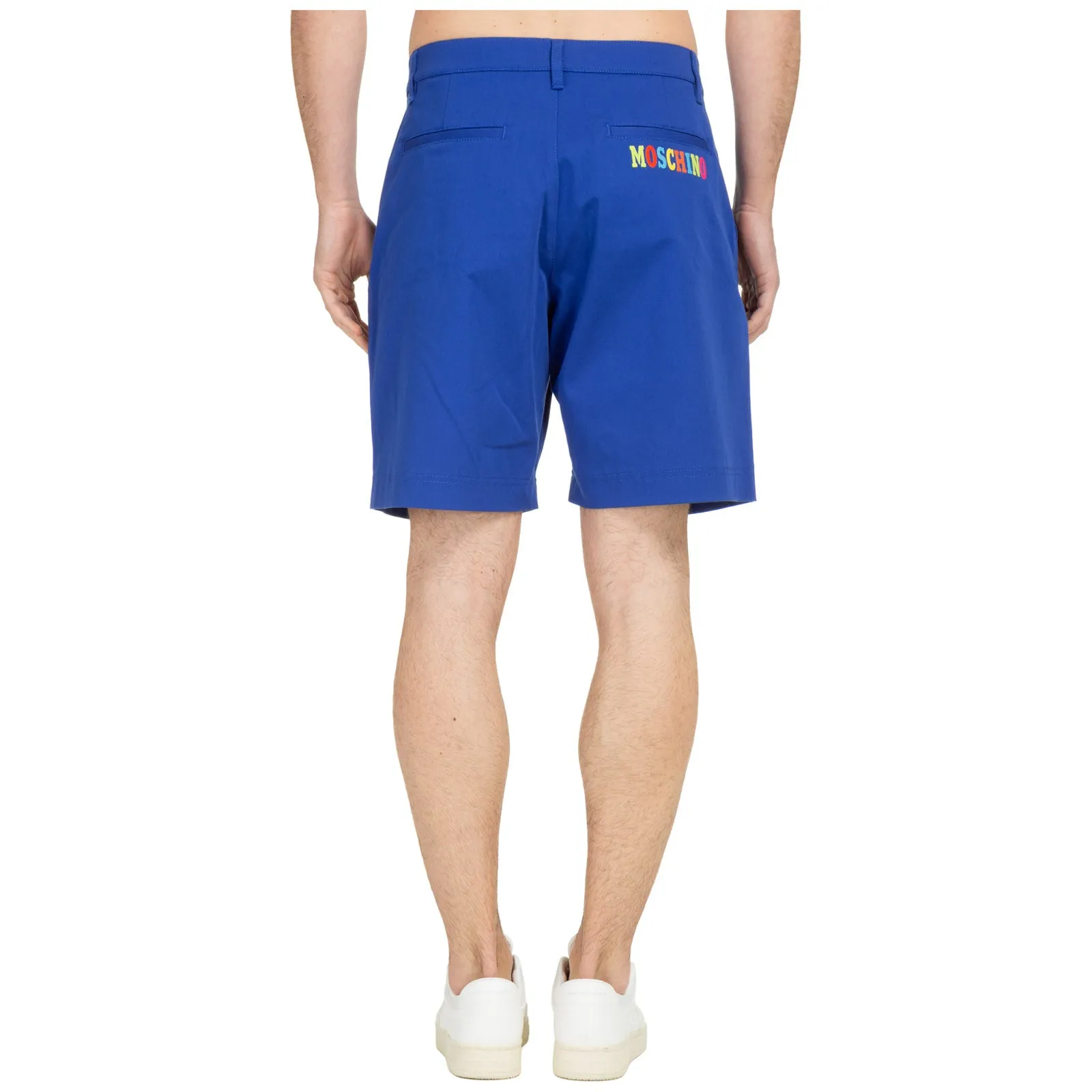 Moschino Logo Printed Bermuda Shorts