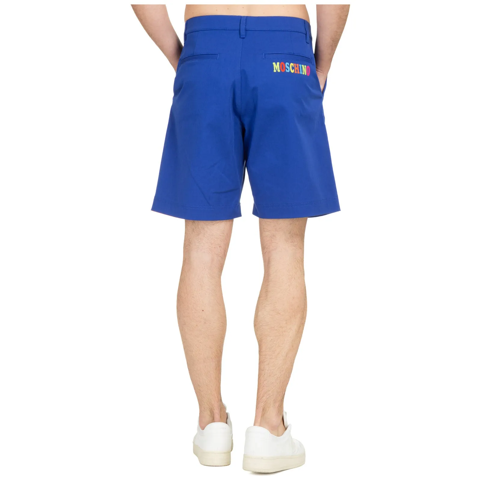 Moschino Logo Printed Bermuda Shorts