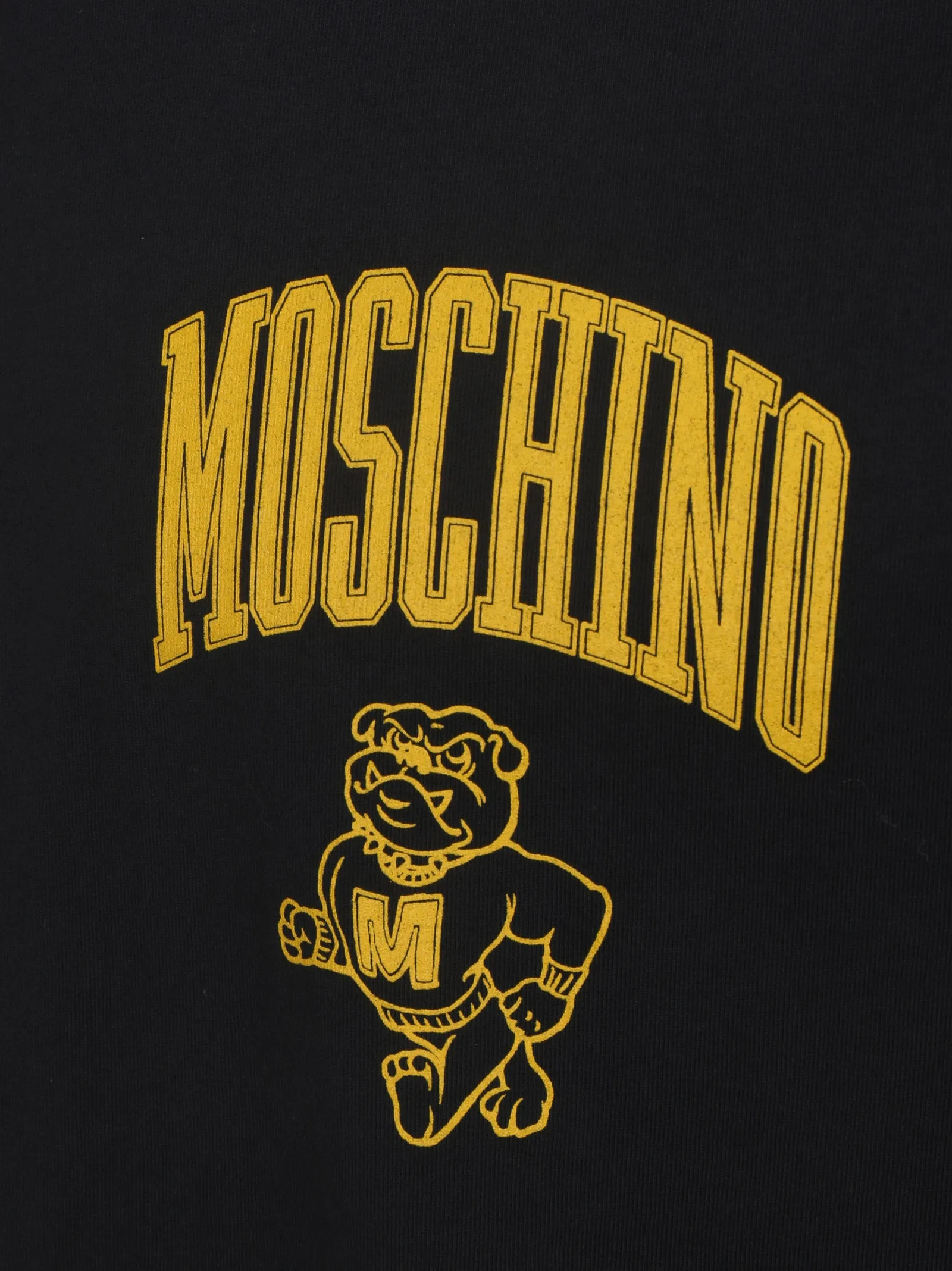 Moschino Logo Printed Crewneck T-Shirt