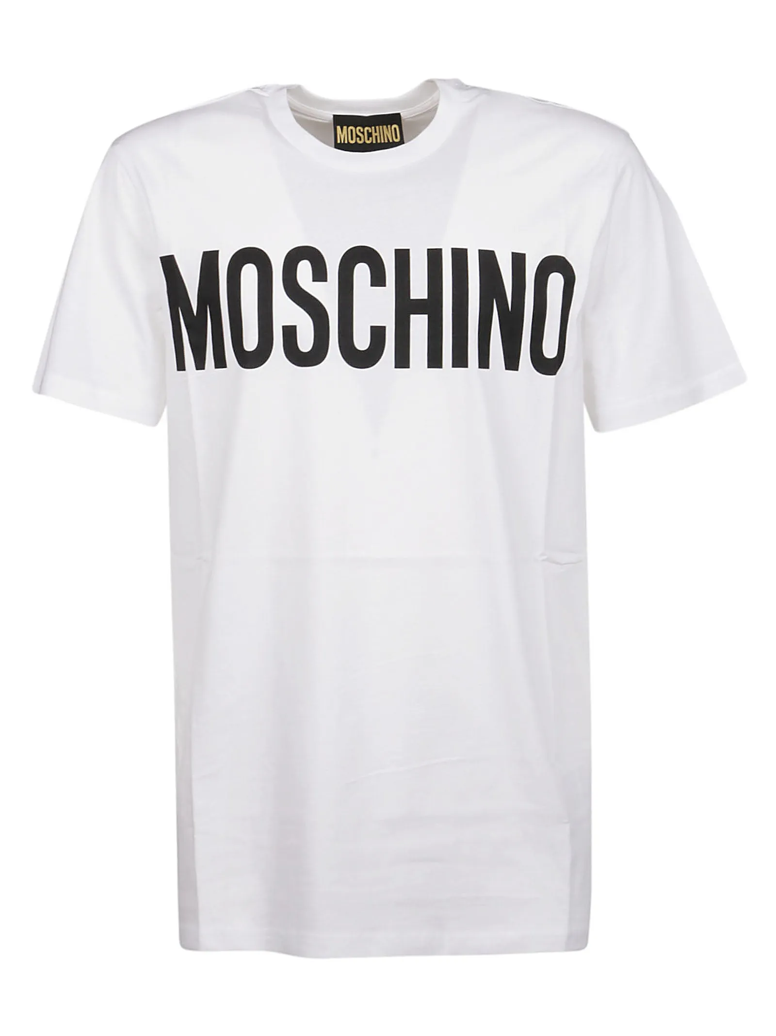 Moschino Logo Printed Crewneck T-Shirt