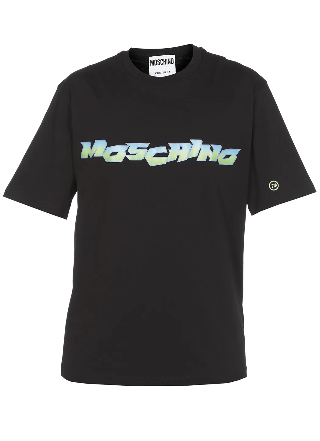 Moschino Logo Printed Crewneck T-Shirt