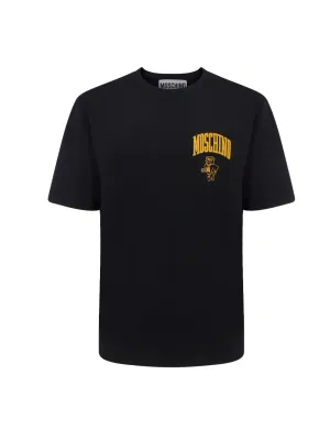 Moschino Logo Printed Crewneck T-Shirt