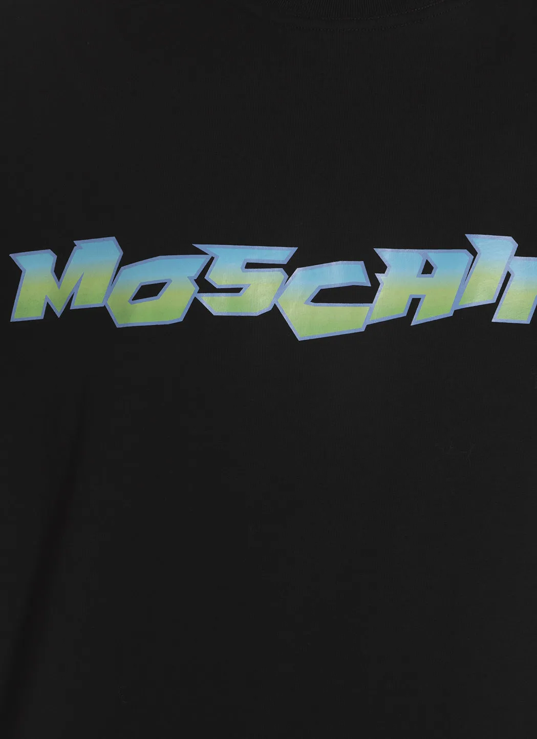 Moschino Logo Printed Crewneck T-Shirt