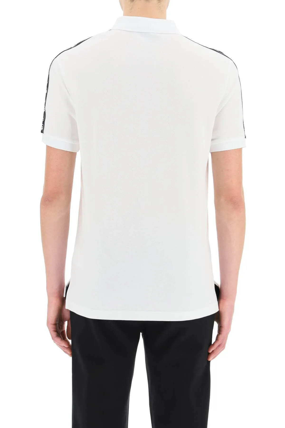 Moschino Logo Printed Short-Sleeved Polo Shirt
