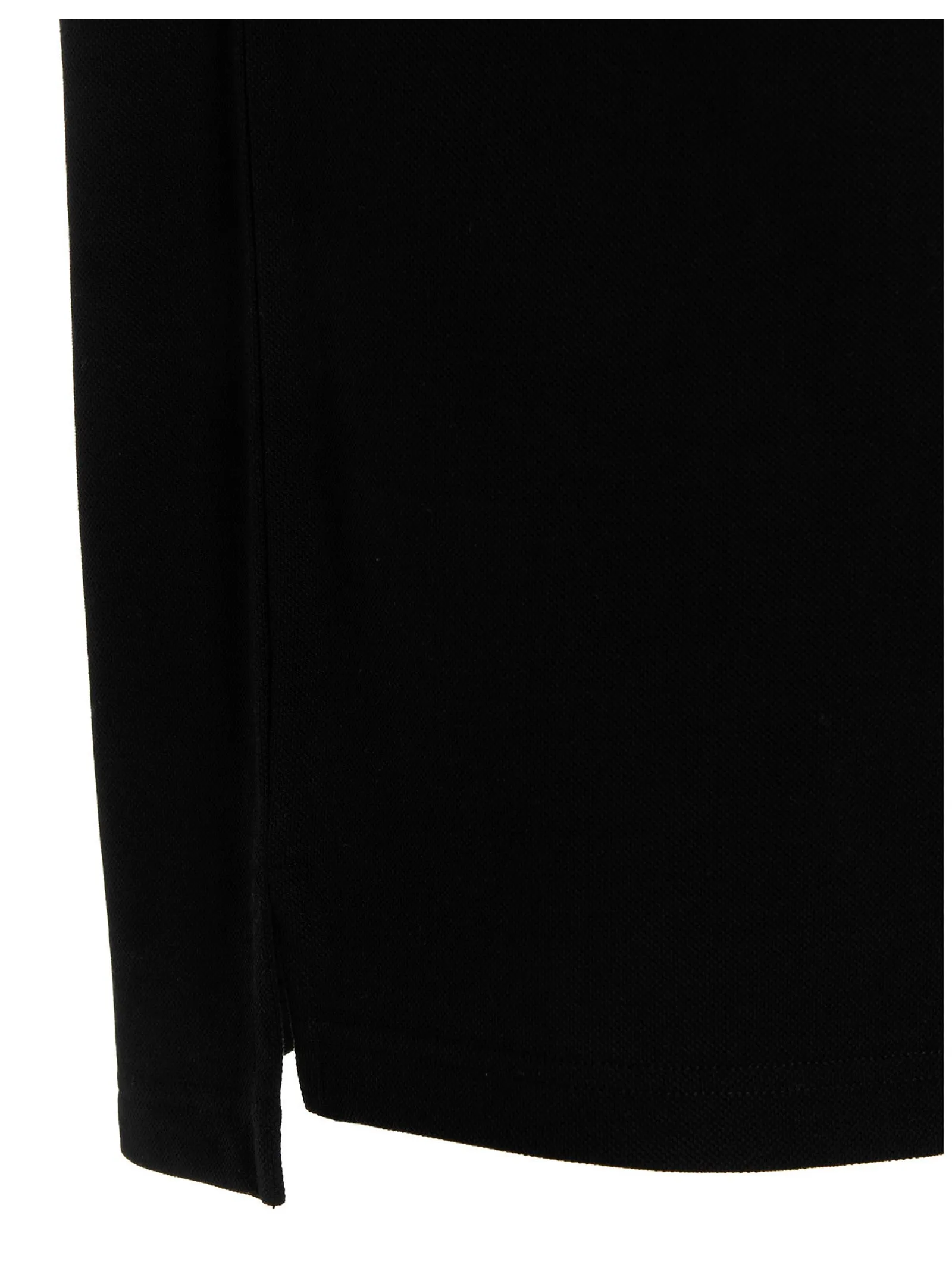 Moschino Logo Printed Straight Hem Polo Shirt