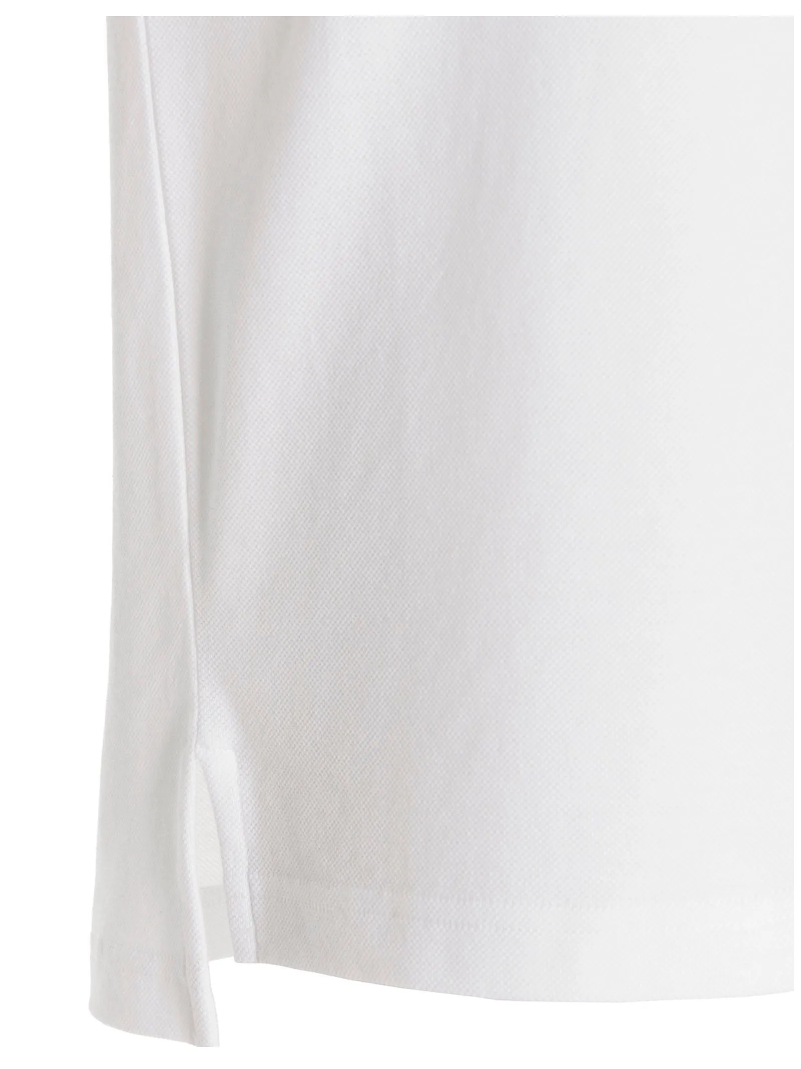 Moschino Logo Printed Straight Hem Polo Shirt