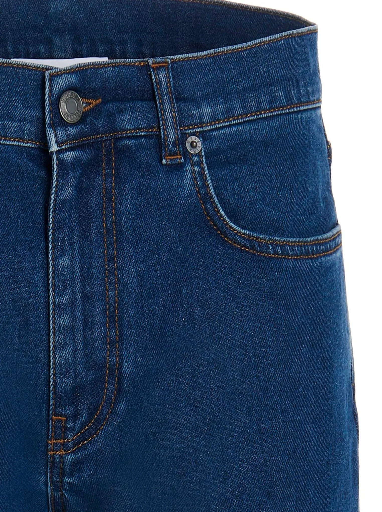 Moschino Teddy Bear Embroidered Jeans
