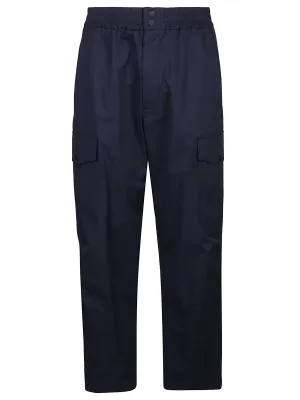 MSGM Buttoned Straight Leg Cargo Pants